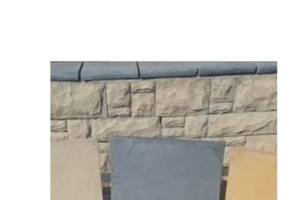 Rockface Colour Slab 500x500mm